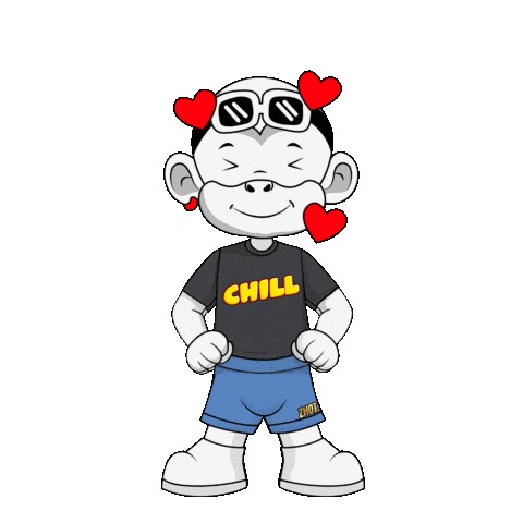 Chill Out Sticker by Zhot