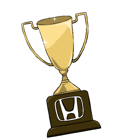 First Place Win Sticker by Honda