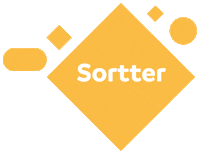 sortter logo sortter sorttercom sortter dot com Sticker