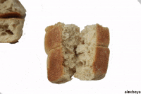 Food Breaking GIF by Alex Boya