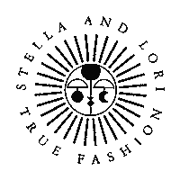 Black And White Sun Sticker by Stella and Lori