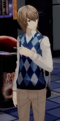 Hand Up Persona 5 GIF