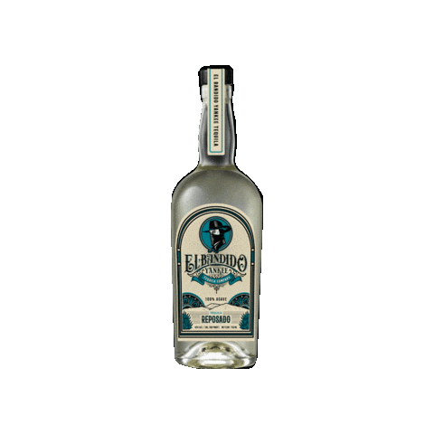 elbandidoyankee giphygifmaker tequila reposado yankee Sticker