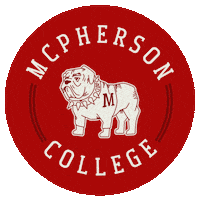 McPhersonBulldogs mac bulldogs mcpherson mcpherson college Sticker