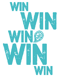 Winwin Win Sticker by Florentin Organic Kitchen