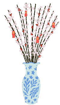 Chinese New Year Tiger Sticker
