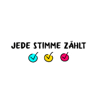 Voting Germany Sticker by DIVE INN - Die Innovationsagentur