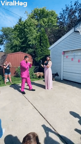 Powder Explodes All Over Wife at Gender Reveal
