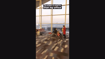 Travelers Report 'Empty' Hong Kong Airport Amid Coronavirus Pandemic