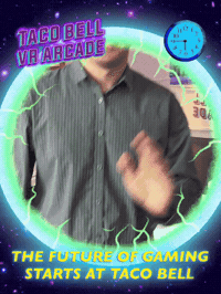 vrarcade GIF by Taco Bell VR Arcade