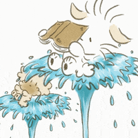 Summer Floating GIF by pupumaru