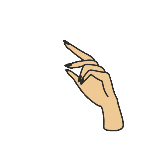 Hand Point Sticker by Verb Hair Care