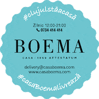Delivery Cluj Sticker by Casa Boema