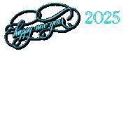Happy New Year Nye Sticker by Gazing Through Glass