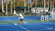 men's tennis wave GIF by GreenWave