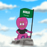 Saudi Arabia Flag GIF by Octo Gaming