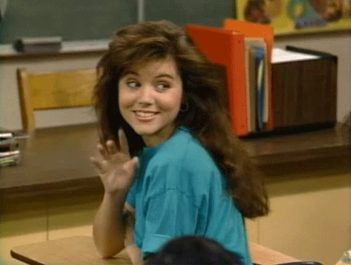 Saved By The Bell Hello GIF