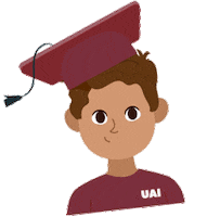 uai_univ argentina universidad estudiar clases Sticker