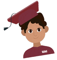uai_univ argentina universidad estudiar clases Sticker