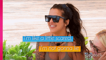 Scared Love Island GIF by PeacockTV