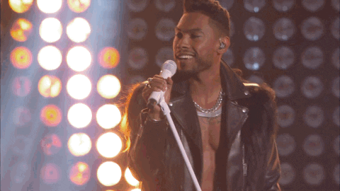 performance singing GIF by BET Awards