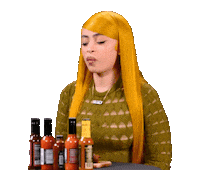 Nervous Deep Breath Sticker by First We Feast