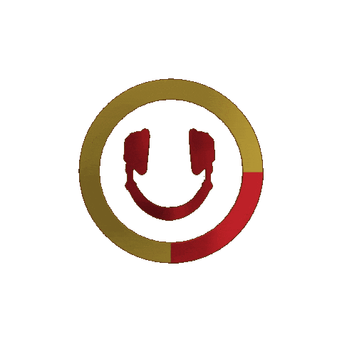 Gold Rotate Sticker by Nova Sound