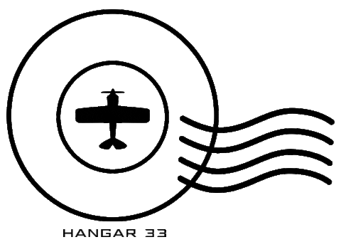 hangar33 giphyupload fly plane aviation Sticker