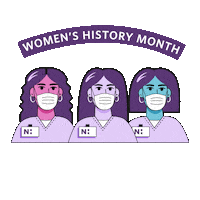 Friends Woman Sticker by Novant Health