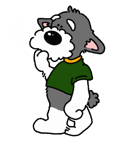 Rokupic giphyupload 犬 シュナウザ 禄 Sticker