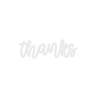 Thanks Sticker