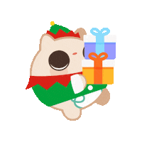 Elf Sticker by Shumi Toys & Gifts