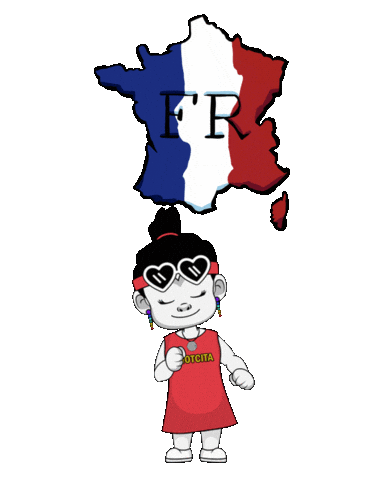 France Paris Sticker by Zhotcita