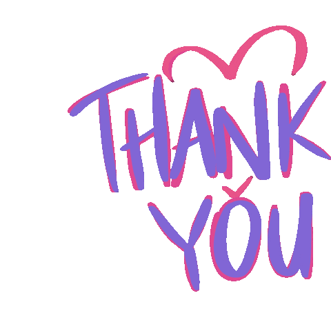 Thanks Love Sticker