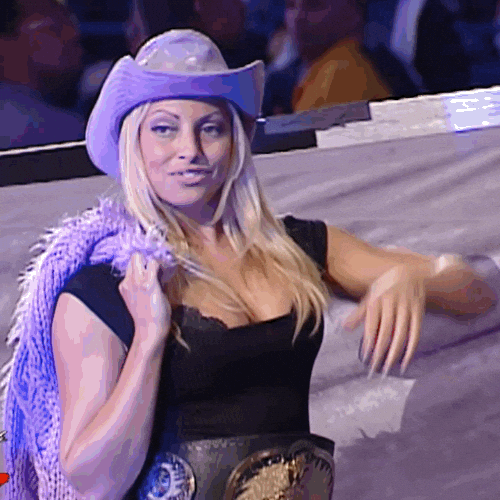 Smackdown Shake Head GIF by Trish Stratus