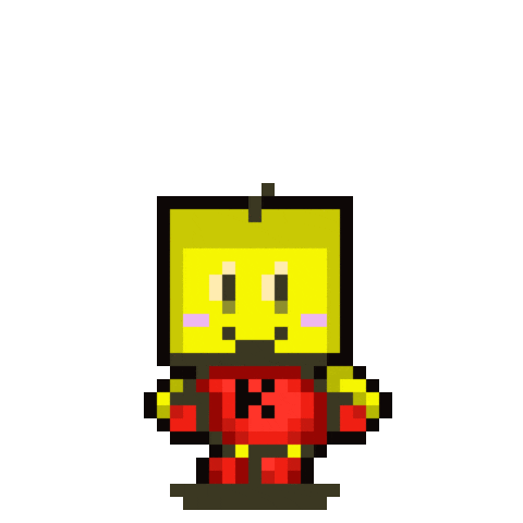 8Bit Blush Sticker