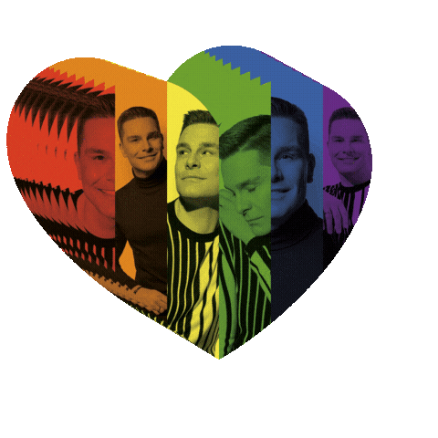 Love Is Love Pride Sticker by SUPPORT | ELOY DE JONG