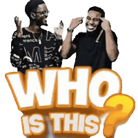 Who Is This Nobody Sticker