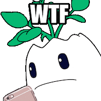 Excuse Me Wtf Sticker by Magic Eden