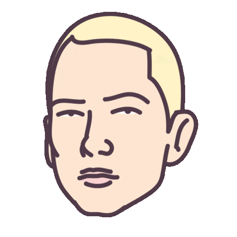 Good Friday Eminem Sticker by Made in the Pile
