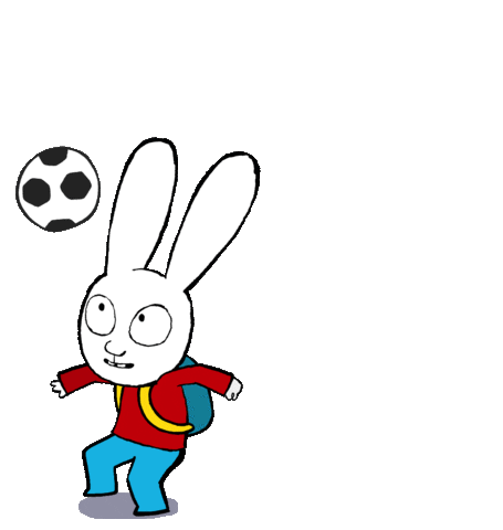 Super Cool Goal Sticker by Simon Super Rabbit