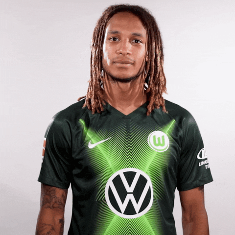 Kevin Mbabu Soccer GIF by VfL Wolfsburg
