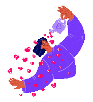 Valentines Day Love Sticker by Atentamente Victoria