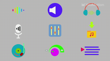 Music and Audio Icons Pack