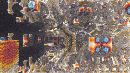 thefractalist giphyupload psychedelic scifi fractals GIF