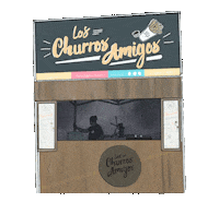 street food chocolate Sticker