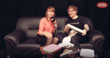 ed sheeran interview GIF by Studio Brussel