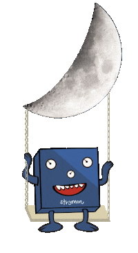 Moon Swing Sticker by Strymon