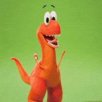 Excited Good Vibes GIF by Claynosaurz
