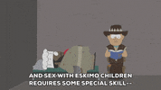 chef telling GIF by South Park 